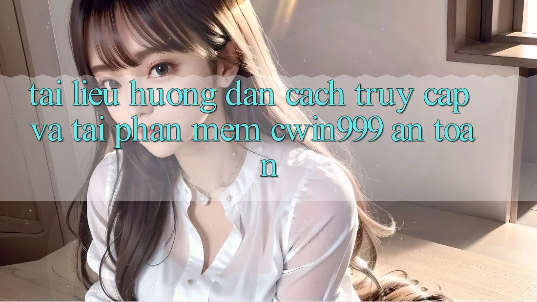 Tài liệu hướng dẫn Cách Truy Cập Và Tải Phần mềm Cwin999 An Toàn Tài liệu hướng dẫn Cách Truy Cập Và Tải Phần mềm Cwin999 An Toàn
