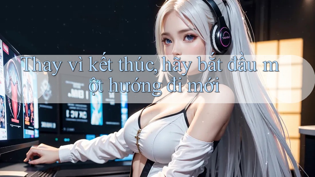 Thay vì kết thúc, hãy bắt đầu một hướng đi mới