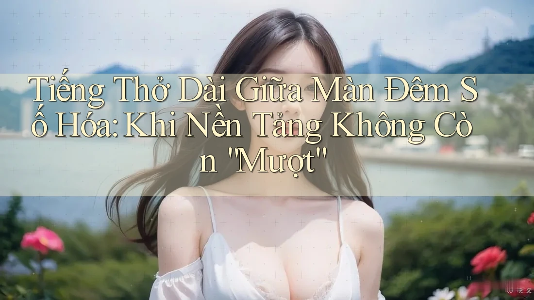 Tiếng Thở Dài Giữa Màn Đêm Số Hóa: Khi Nền Tảng Không Còn “Mượt” Tiếng Thở Dài Giữa Màn Đêm Số Hóa: Khi Nền Tảng Không Còn “Mượt”