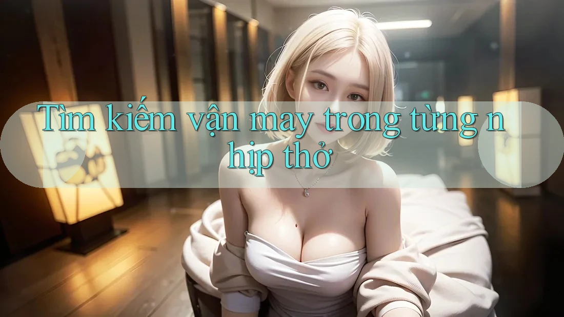 Tìm kiếm vận may trong từng nhịp thở Tìm kiếm vận may trong từng nhịp thở