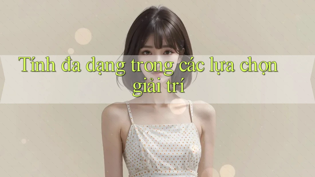 Tính đa dạng trong các lựa chọn giải trí