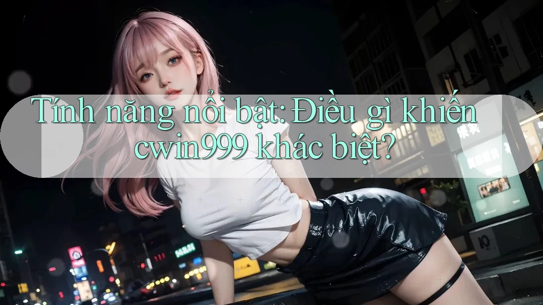 Tính năng nổi bật: Điều gì khiến cwin999 khác biệt?