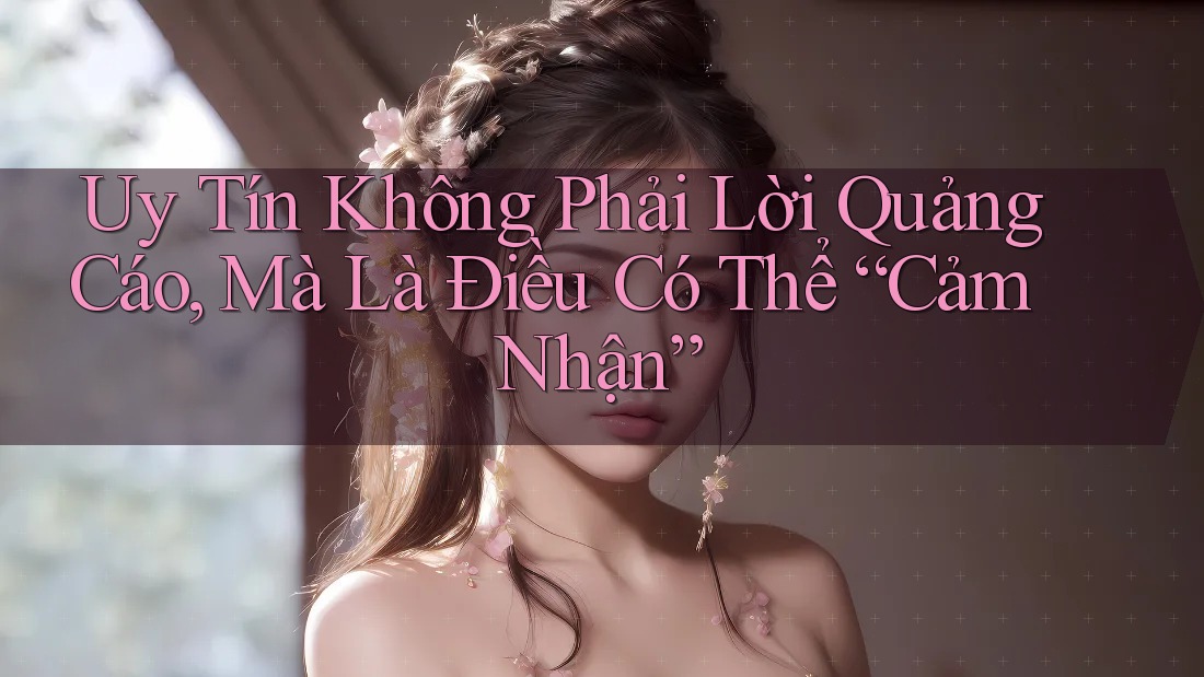 Uy Tín Không Phải Lời Quảng Cáo, Mà Là Điều Có Thể “Cảm Nhận”