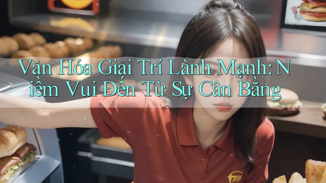 Văn Hóa Giải Trí Lành Mạnh: Niềm Vui Đến Từ Sự Cân Bằng