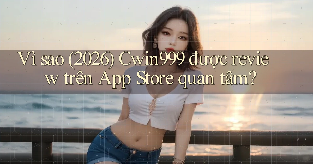 Vì sao (2026) Cwin999 được review trên App Store quan tâm