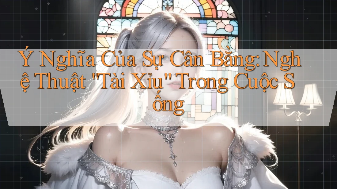 Ý Nghĩa Của Sự Cân Bằng: Nghệ Thuật “Tài Xỉu” Trong Cuộc Sống